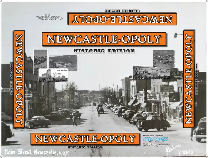 Newcastle-Opoly box top