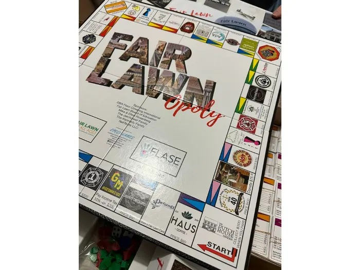 Fair Lawn Opoly box top