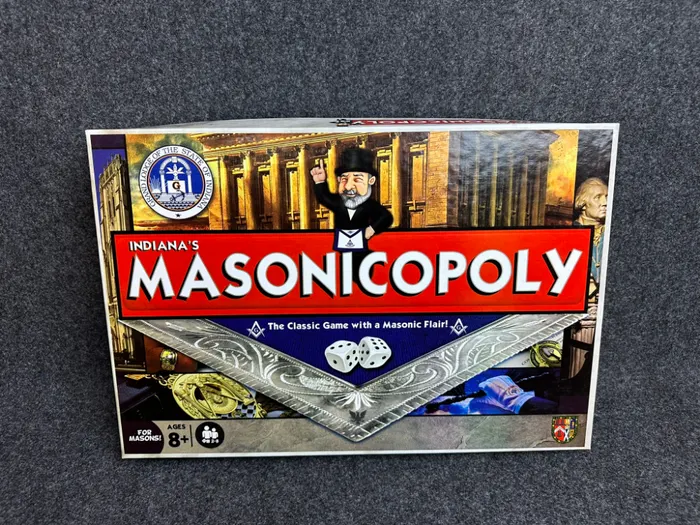 Masonicopoly box top